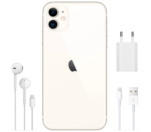 Apple iPhone 11 (2021), 64 ГБ, белый - фото4