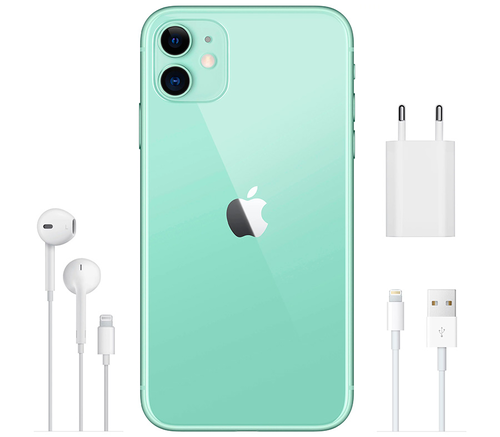 Apple iPhone 11 (2021), 64 ГБ, зелёный - фото4Apple iPhone 11 (2021), 64 ГБ, зелёный - фото1