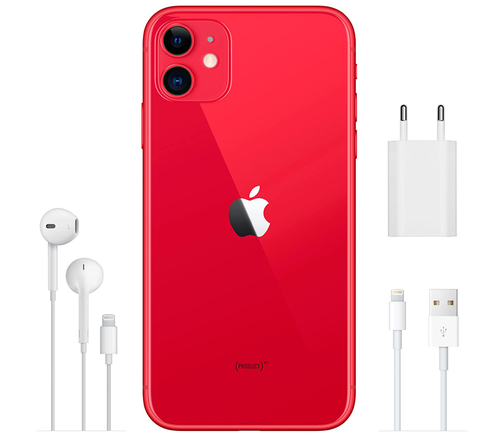 Apple iPhone 11 (2021), 64 ГБ, красный - фото3