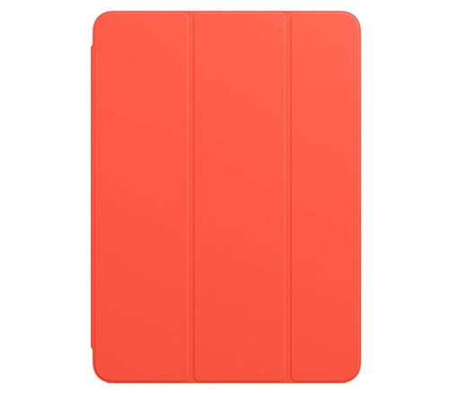 Чехол-книжка Apple Smart Folio для iPad Pro 11 (2020-2021), полиуретан, оригинал, «солнечный апельсин» - фото 1