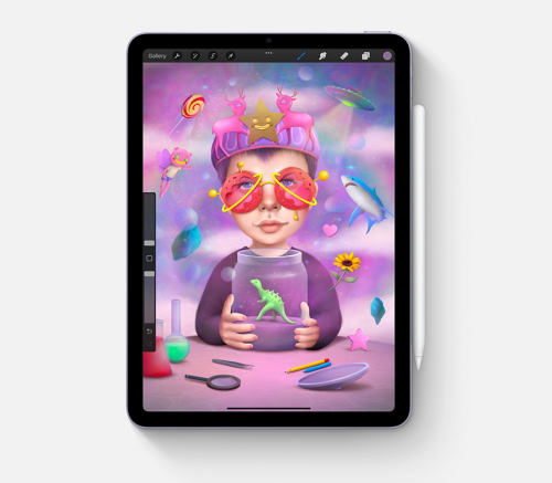 Apple iPad Air 10,9" (2022), Wi-Fi, 64 Гб, фиолетовый - фото 6