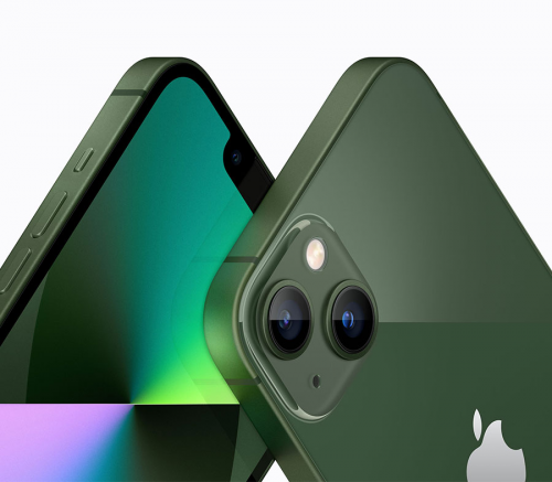 Apple iPhone 13, 128 ГБ, зелёный - фото 2