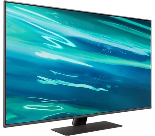 Smart-телевизор Samsung 50Q80AA, QLED 4K, 50" (127 см), тёмно-серебристый - фото 2