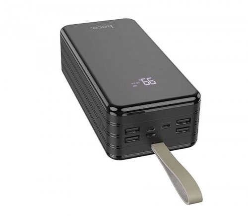 Внешний аккумулятор HOCO DB11, 4 USB-A, 50000 мАч, 185 Вт, 2.1А, чёрный - фото 3