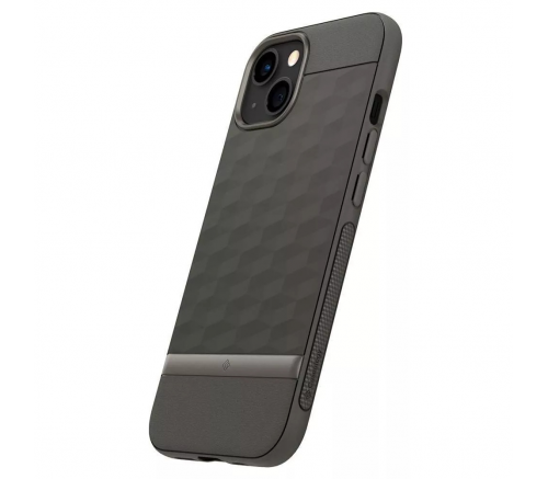 Чехол-накладка Caselogy PARALLAX для iPhone 13, полиуретан, «серый пепел» - фото8