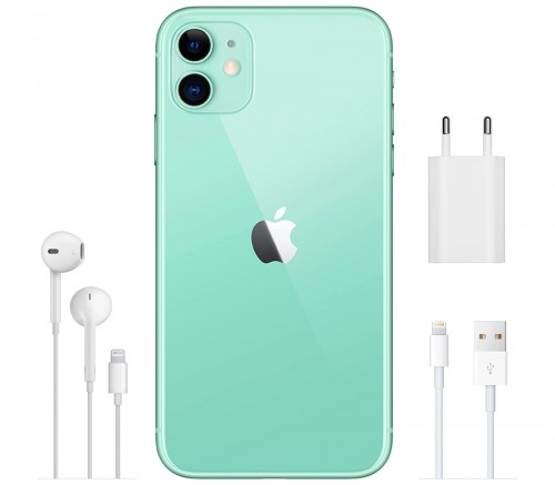 Apple iPhone 11 (2021), 64 ГБ, зелёный - фото4