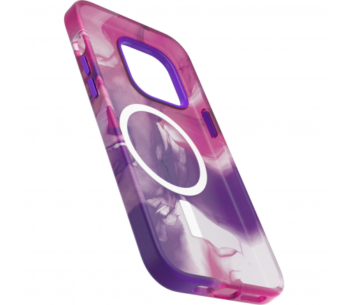Чехол-накладка OtterBox Figura Series Case with MagSafe for iPhone 14 Pro - фиолетовый - фото 3
