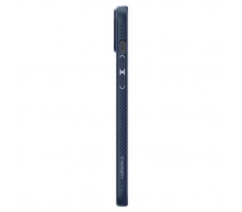 Чехол-накладка Spigen Liquid Air для iPhone 14, полиуретан (TPU), синий - фото 9