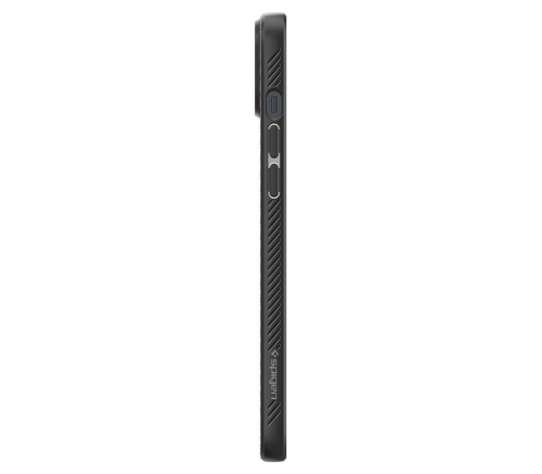 Чехол-накладка Spigen Liquid Air для iPhone 14, полиуретан (TPU), чёрный - фото 9