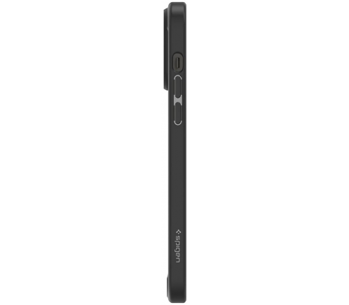 Чехол-накладка Spigen Ultra Hybrid для iPhone 14 Pro, полиуретан (TPU), (Frost Black) чёрный - фото 7