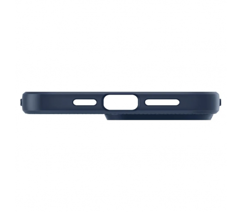 Чехол-накладка Spigen Liquid Air для iPhone 14 Pro, полиуретан (TPU), синий - фото 7
