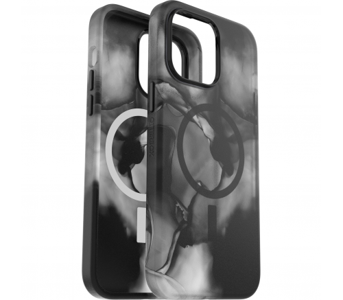Чехол-накладка OtterBox Figura Series Case with MagSafe for iPhone 14 Pro Max - черный, прозрачный - фото 3