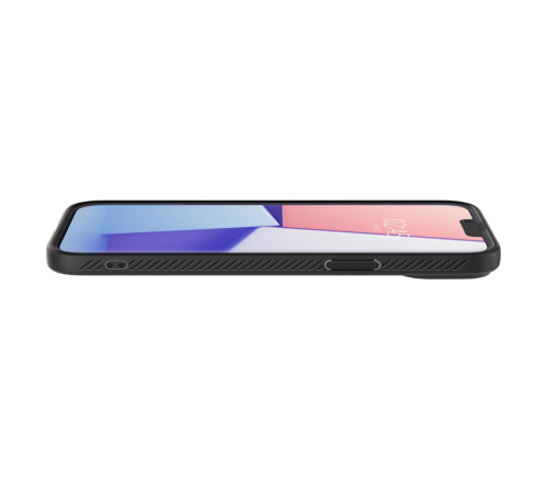 Чехол-накладка Spigen Liquid Air для iPhone 14, полиуретан (TPU), чёрный - фото 8