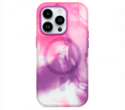 Чехол-накладка OtterBox Figura Series Case with MagSafe for iPhone 14 Pro - фиолетовый - фото 1