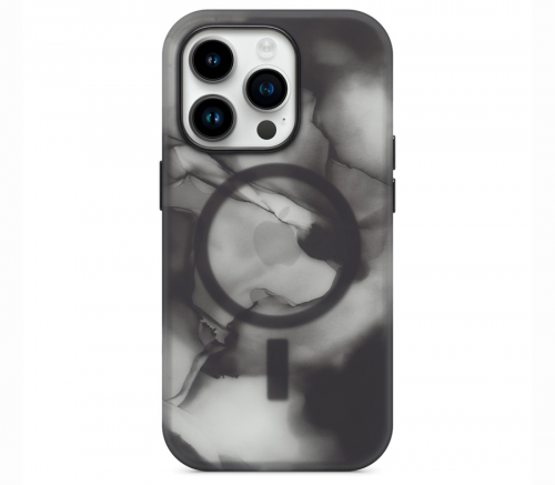 Чехол-накладка OtterBox Figura Series Case with MagSafe for iPhone 14 Pro - черный, прозрачный - фото 1