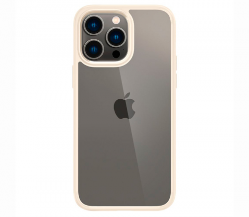 Чехол-накладка Ultra Hybrid для iPhone 14 Pro Max, полиуретан (TPU), (Sand Beige) бежевый - фото 1