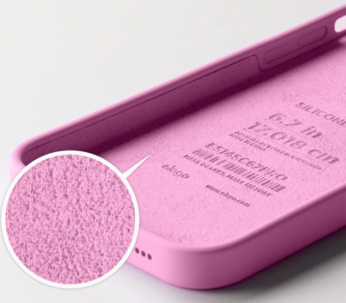 Elago для iPhone 14 Pro чехол Soft silicone (Liquid) Розовый - фото 2