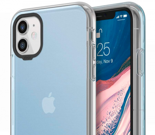 Чехол Elago для iPhone 11 Hybrid case (PC/TPU) Aqua голубой - фото 3