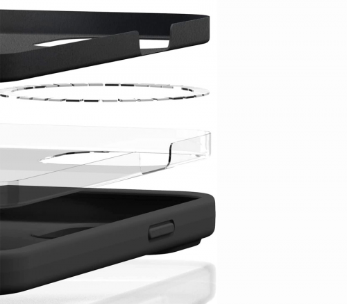Elago для iPhone 14 чехол MagSafe Soft silicone case черный - фото 3