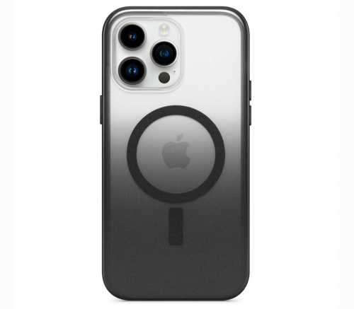Чехол-накладка OtterBox Lumen Series Case with MagSafe for iPhone 14 Pro Max, чёрный, прозрачный - фото 1