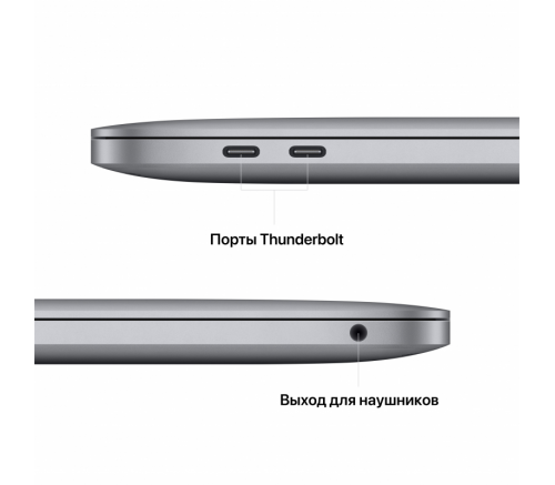 MacBook Pro 13" "серый космос" 256гб, 2022г Чип Apple M2, (Для других стран) - фото 7