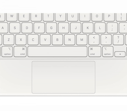 Клавиатура Magic Keyboard для iPad Pro 11 дюймов (3‑го поколения) и iPad Air (4‑го поколения), русская раскладка, белый цвет - фото 6