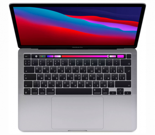 MacBook Pro 13" "серый космос" 512гб, 2020г Чип Apple M1, А1989 (Для других стран) - фото 1