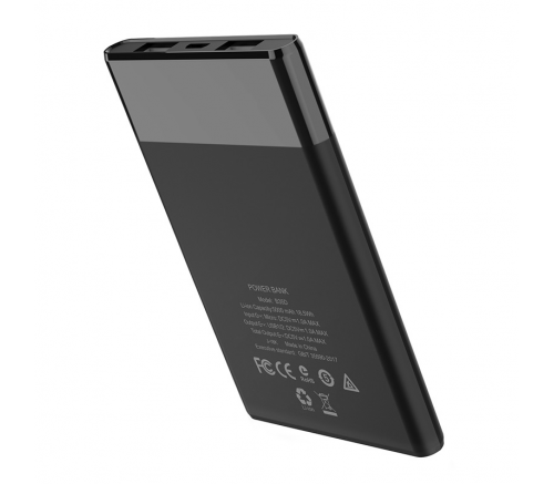 Внешний аккумулятор Hoco Power Bank B35D 5000мАч Entourage mobile черный - фото 2