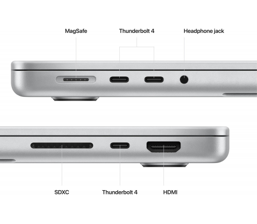 Apple MacBook Pro 14 MPHJ3 Silver (M2 Pro 12-Core, GPU 19-Core, 16GB, 1TB) - фото 8