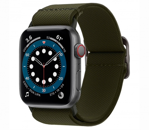 Ремешок Spigen Lite Fit, khaki - Apple Watch 44/42 mm - фото 1