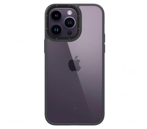 Чехол-накладка Caseology Skyfall для iPhone 14 Pro, полиуретан (TPU), чёрный - фото 2