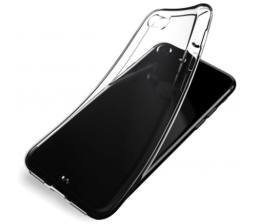 Чехол AndMesh для iPhone 7/8/SE 2020 Plain case прозрачный - фото 5