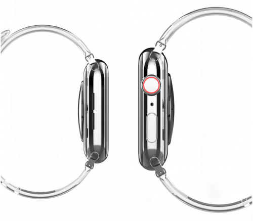 Ремешок Elago для Apple Watch 42/44/45 mm Clear TPU Band - фото 3