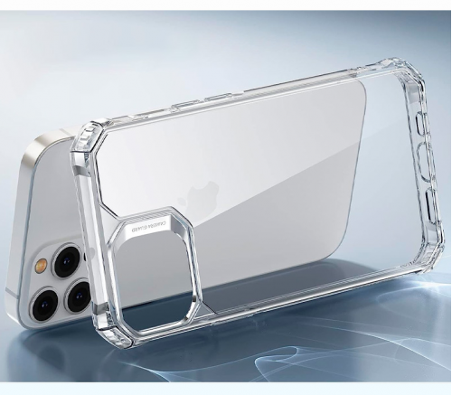 Чехол-накладка Air Armor для iPhone 14 Pro Max, полиуретан (TPU), противоударный, прозрачный - фото 5