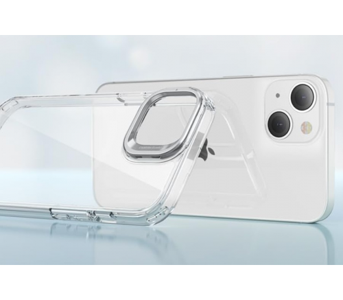 Чехол-накладка ESR Kickstand для iPhone 13/14, полиуретан (TPU), прозрачный - фото 4