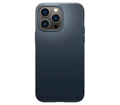Чехол-накладка Thin Fit для iPhone 14 Pro Max, полиуретан (TPU), ультратонкий, (Metal Slate) темно-синий - фото 4