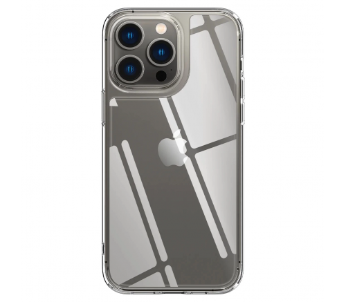 Чехол-накладка Spigen Ultra Hybrid Quartz для iPhone 14 Pro, полиуретан (TPU), прозрачный - фото 4