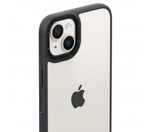 Чехол-накладка Caseology Skyfall для iPhone 14, полиуретан (TPU), Защитный, чёрный - фото 5