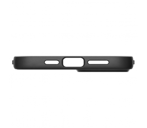 Чехол-накладка Spigen Core Armor для iPhone 14, полиуретан (TPU), чёрный - фото 7