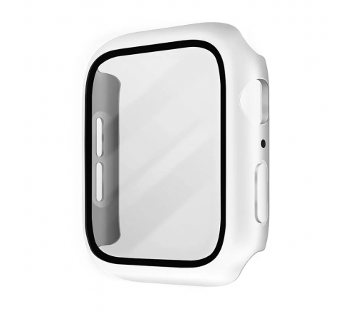 Чехол Uniq для Apple Watch 44 mm Nautic +9H glass Water-resistant IP68 White - фото 2