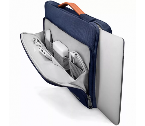 Сумка Tomtoc для ноутбуков 13" Defender Laptop Handbag A14 Темно-синий - фото 4