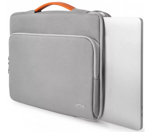 Сумка Tomtoc для ноутбуков 13" Defender Laptop Handbag A14 серая - фото 5
