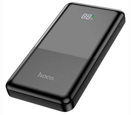 Внешний аккумулятор HOCO Q9 Pro Shell 22.5W+PD20W fully compatible with cable 10000mAh (чёрный) - фото 1