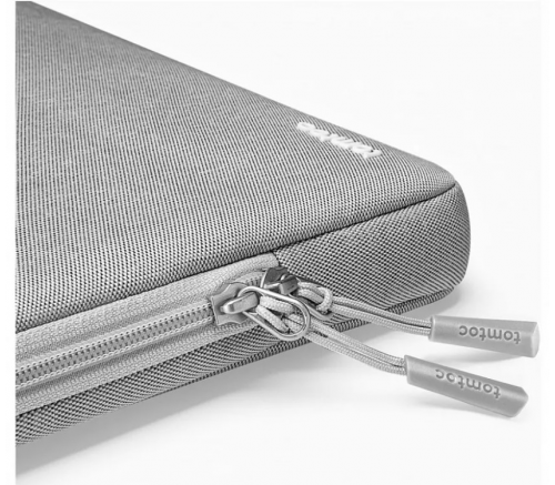 Сумка Tomtoc для ноутбуков 13" чехол Defender Laptop Sleeve A13 серый - фото 3