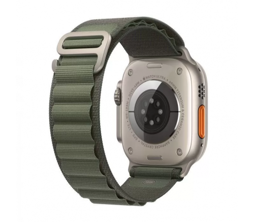 Браслет Apple Alpine зелёного цвета для Apple Watch 44, 45 мм и Ultra - фото 2