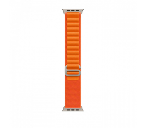Браслет Apple Alpine оранжевого цвета для Apple Watch 44, 45 мм и Ultra - фото 4