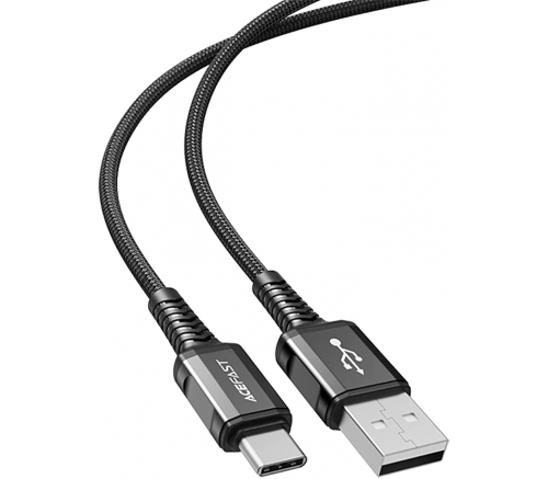 Кабель ACEFAST C1-04 USB-A to USB-C 1.2m (черный) - фото 2