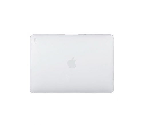 Чехол-накладка Uniq HUSK Pro CLARO для MacBook Air 13 (2018-2020), матовый пластик, прозрачный - фото 2