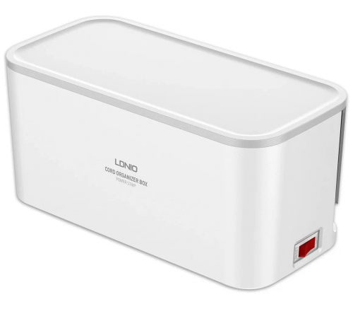 Сетевой фильтр LDNIO SC5309, в ящике, 3 USB QC/5 универсальных розеток, 2 м, 2.5 кВт, 3.1 А, белый - фото 2