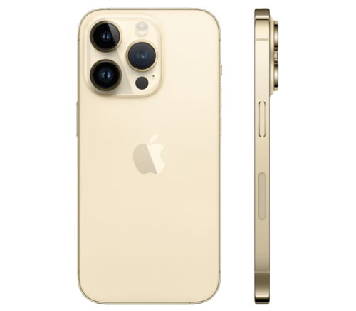 Apple iPhone 14 Pro, 128 ГБ, «золотой» - фото 2